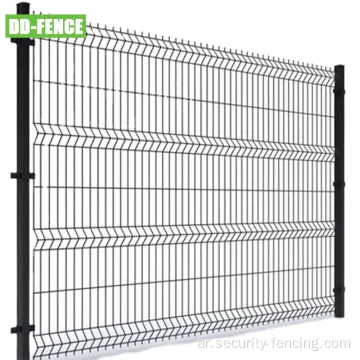 3D Metal Curvy Mesh Fence لوحات للبيع